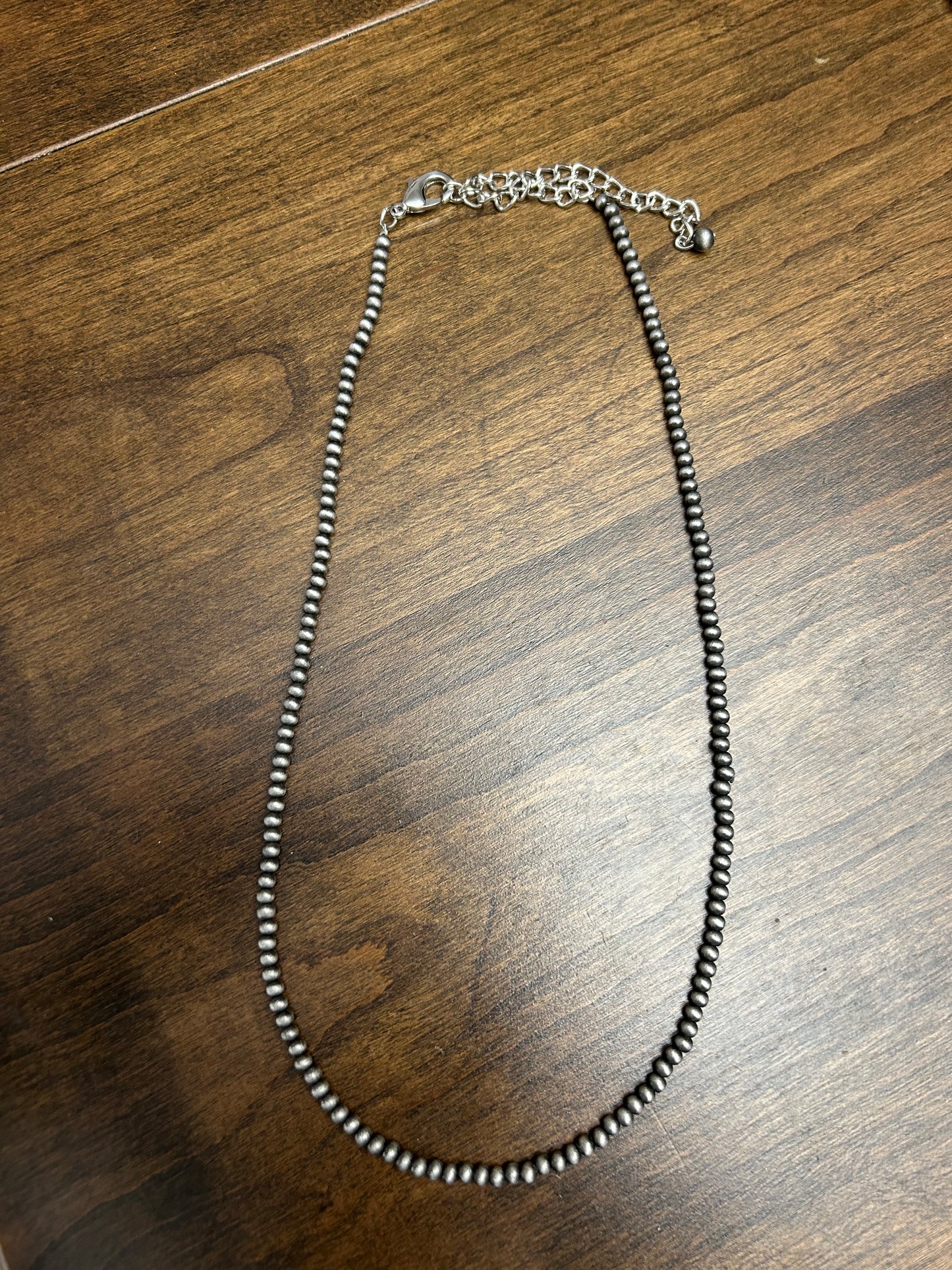 Silver Navajo Necklace