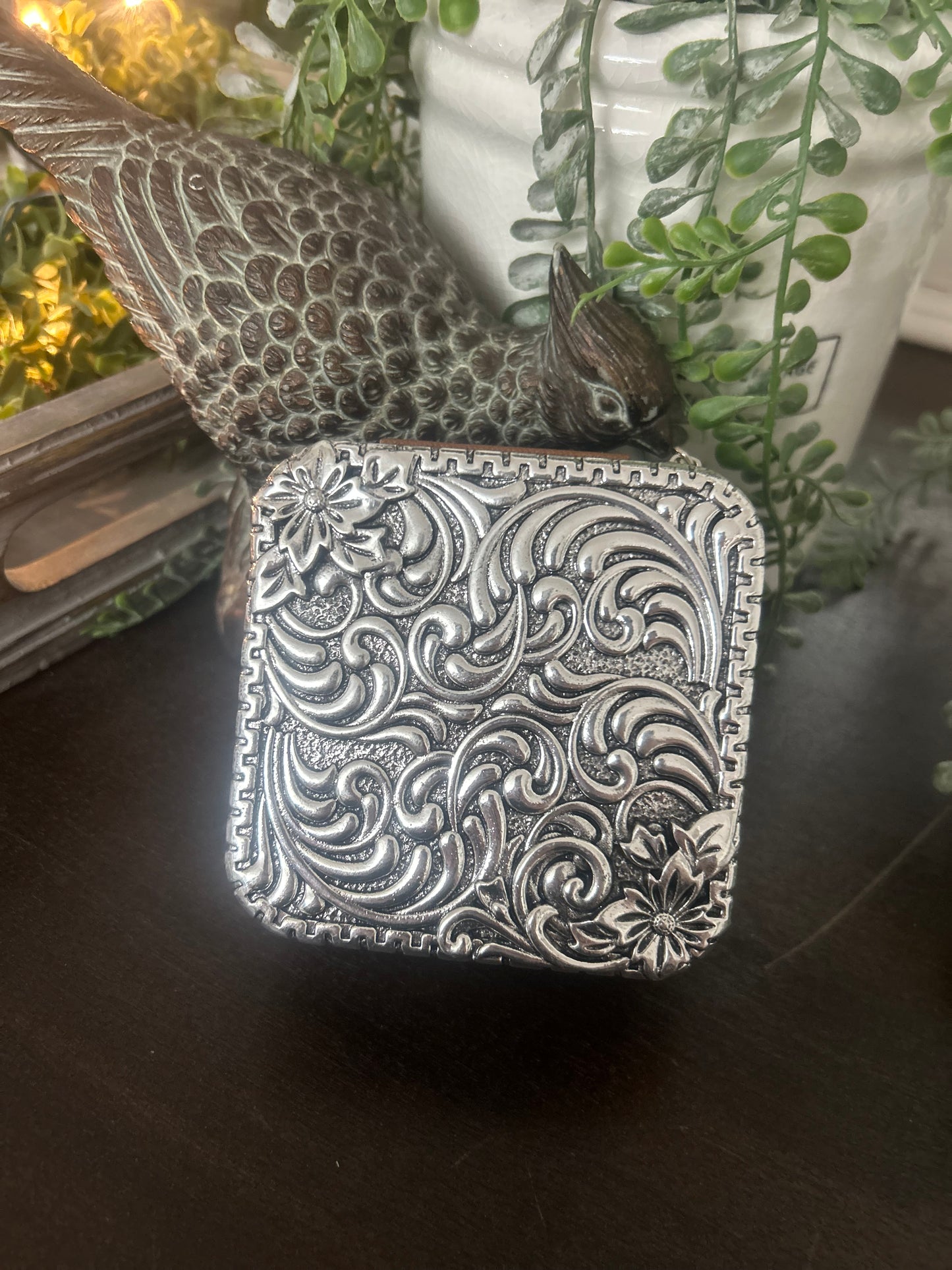 Tooled Engraving Jewelry Box