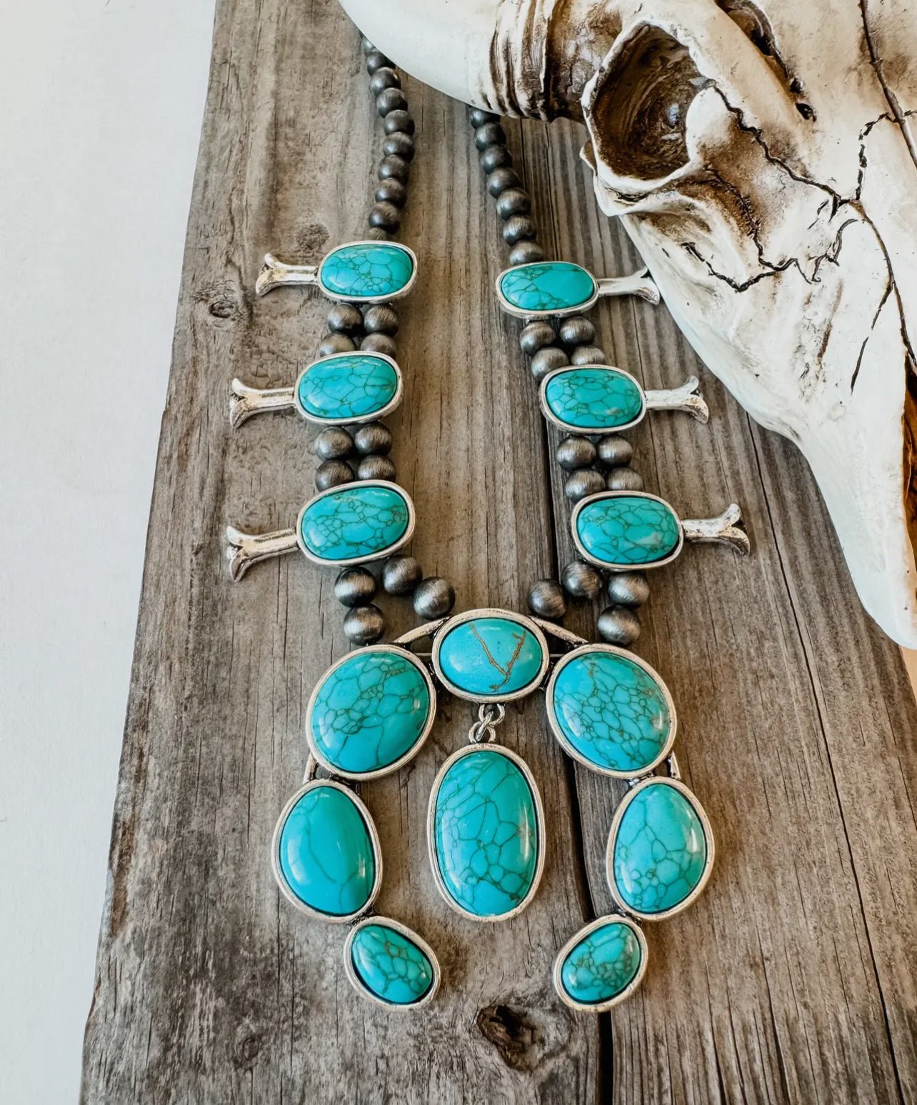 Western Squash Blossom Necklace