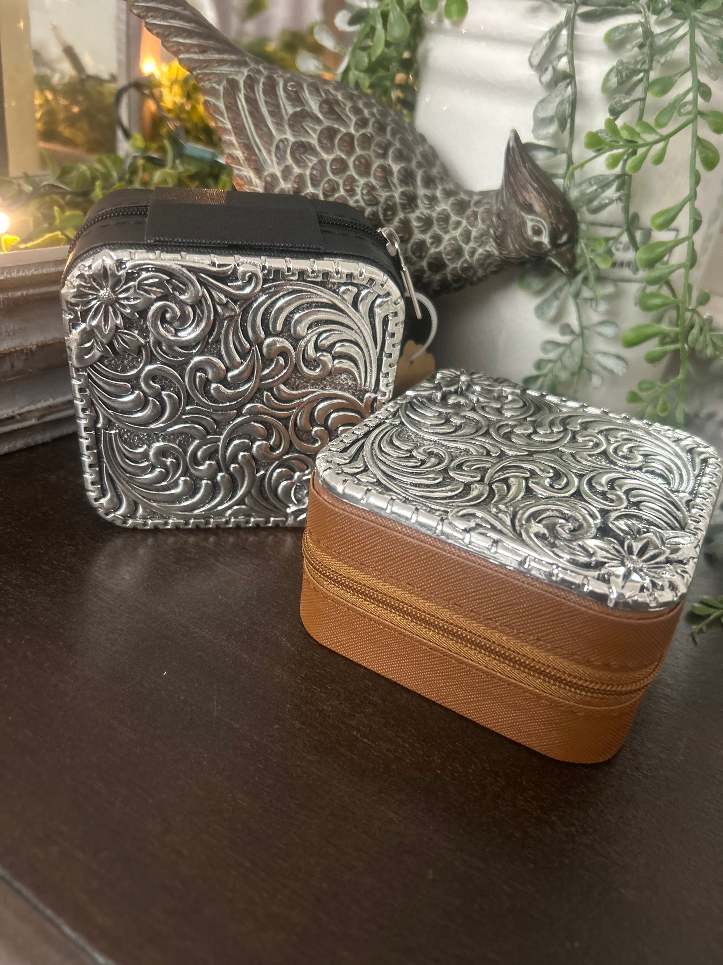 Tooled Engraving Jewelry Box