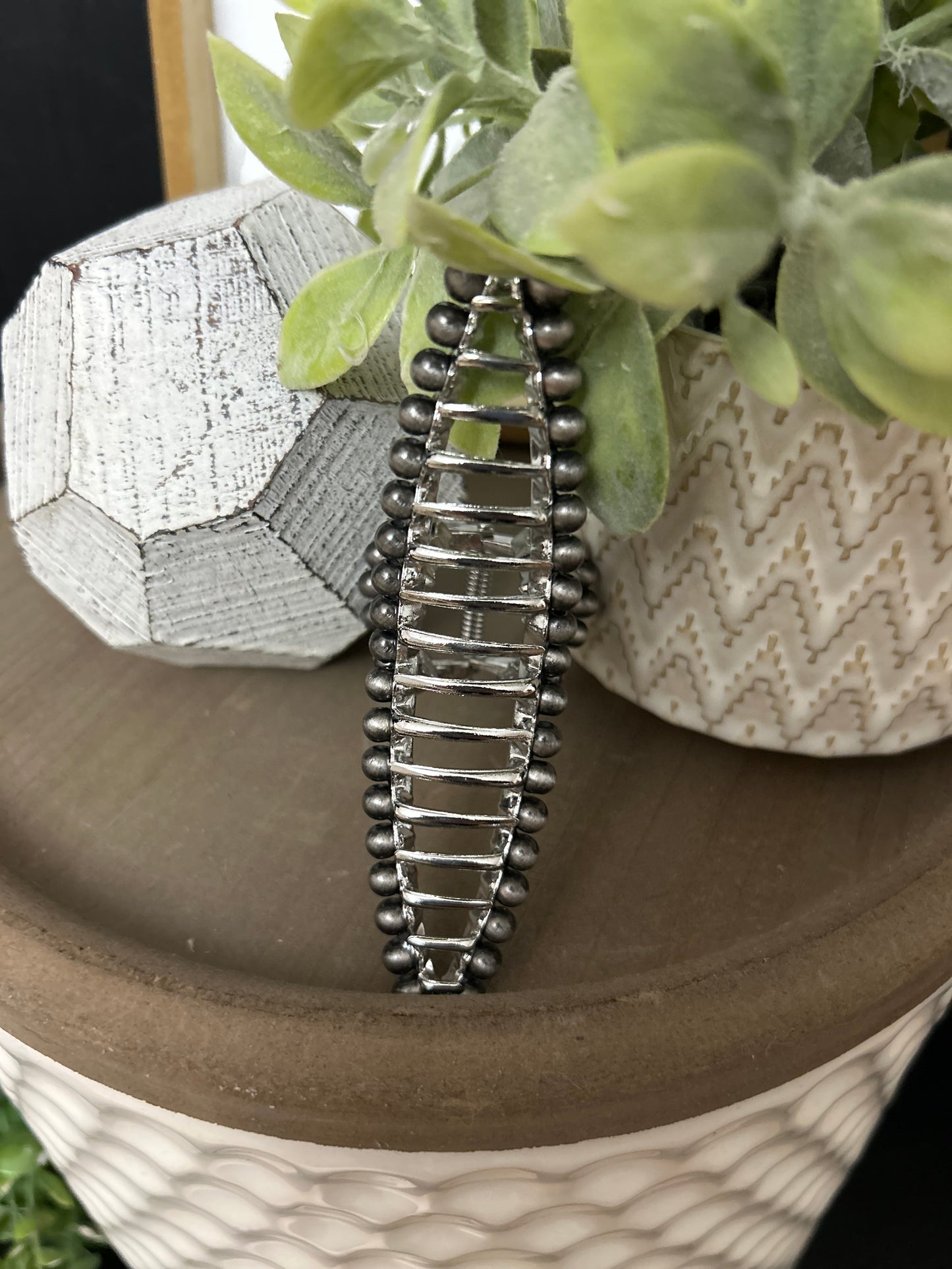 Silver Navajo Clip