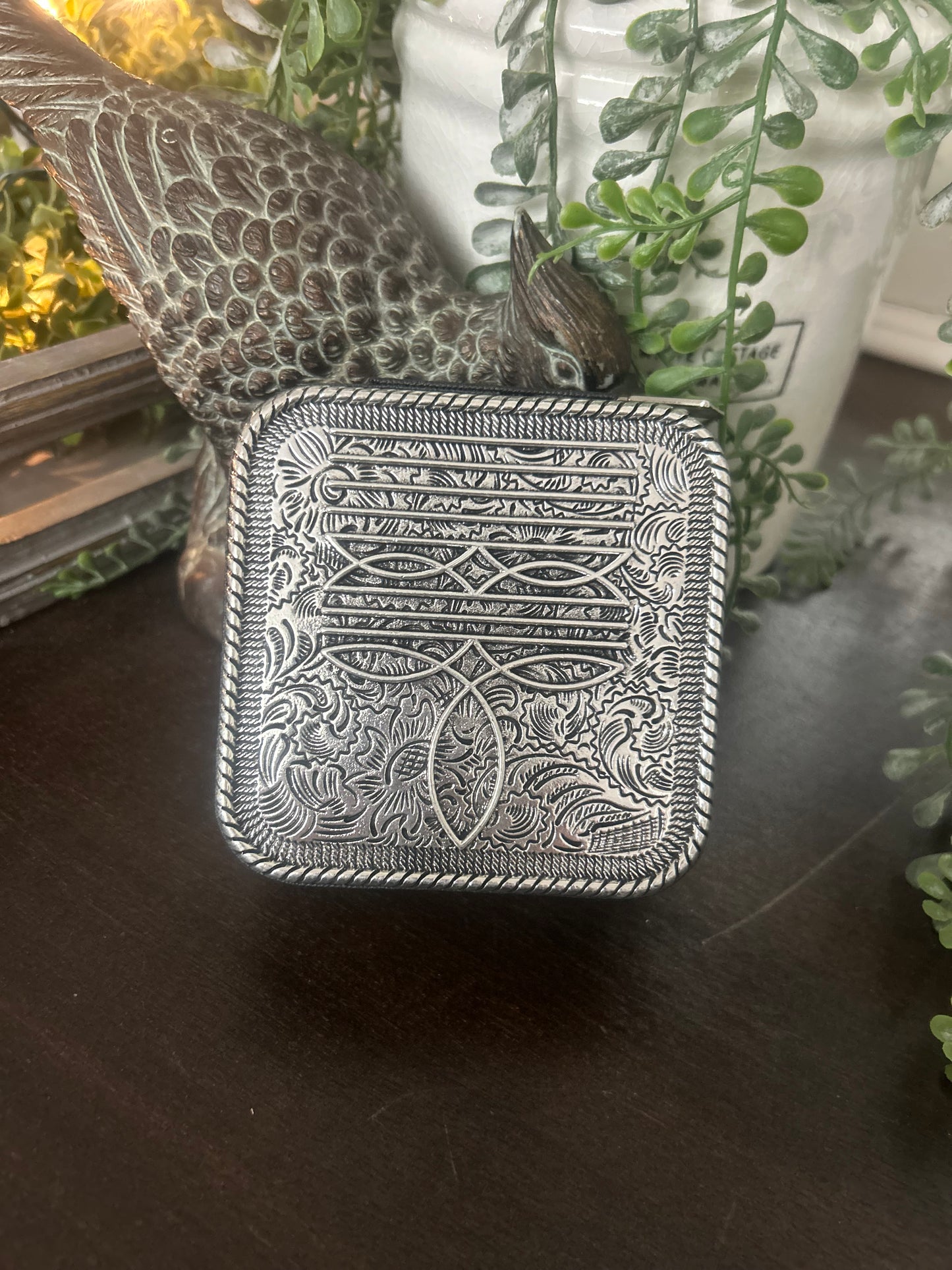 Boot Stitch Jewelry Box