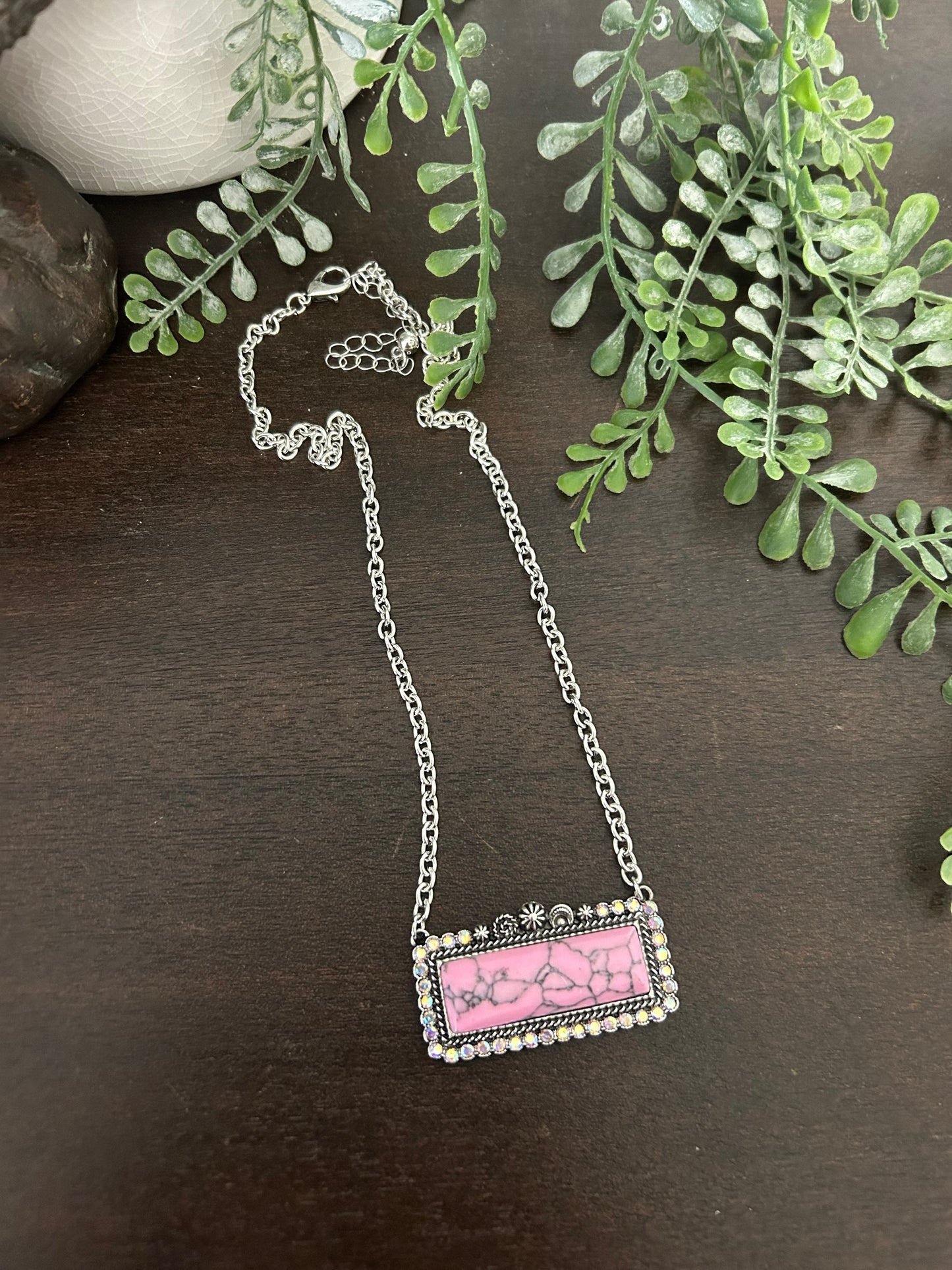 Pink Sparkle Necklace