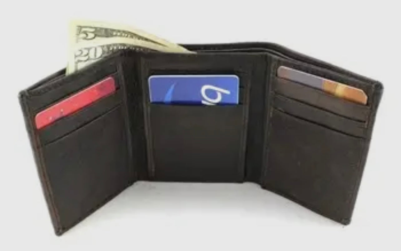 Men’s Leather Trifold