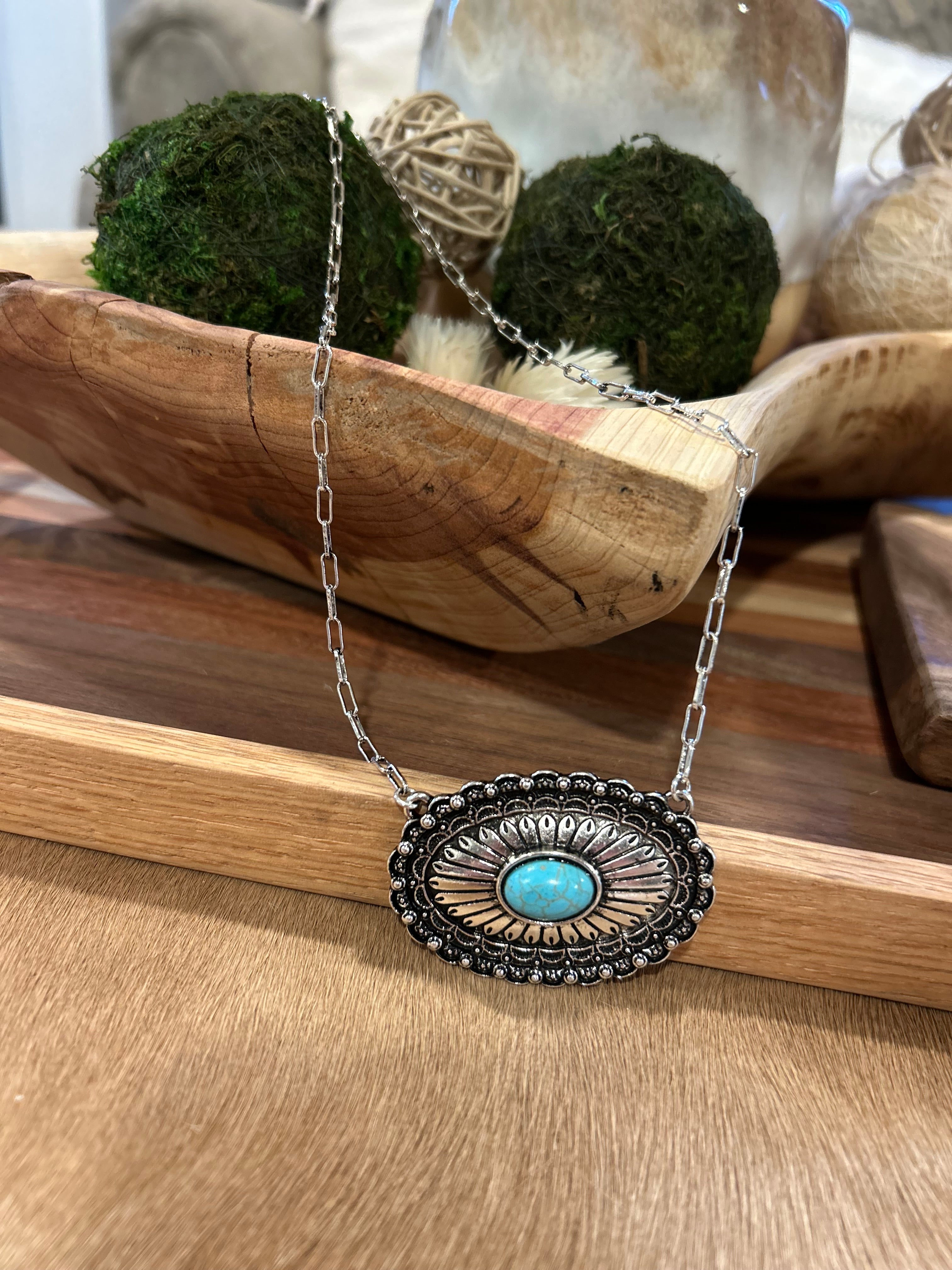 Concho Necklace