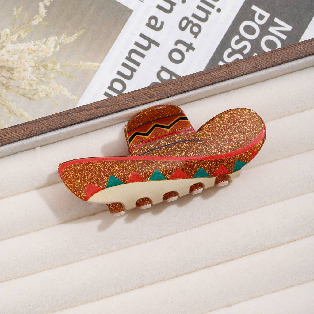 Sombrero Hair Clip