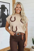 Horseshoe Sweater Vest