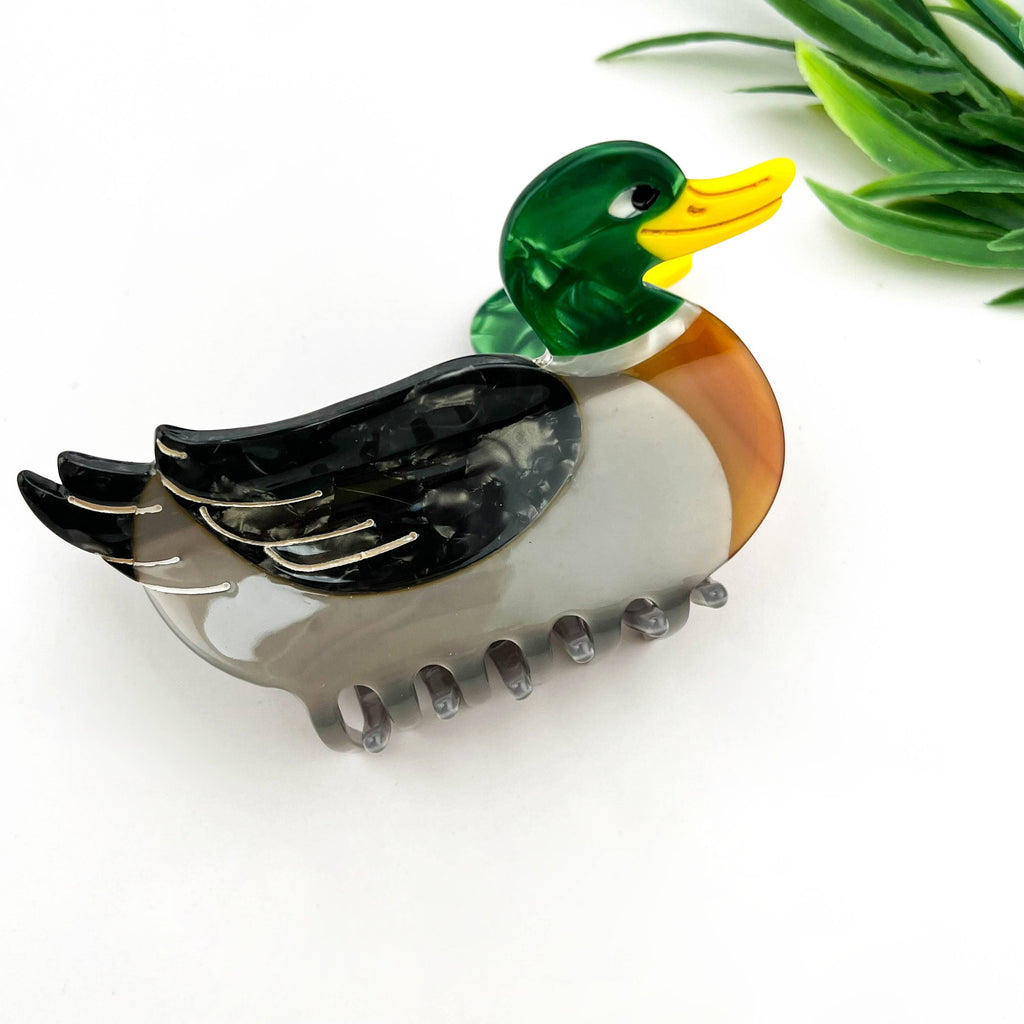 Mallard Duck Hair Clip