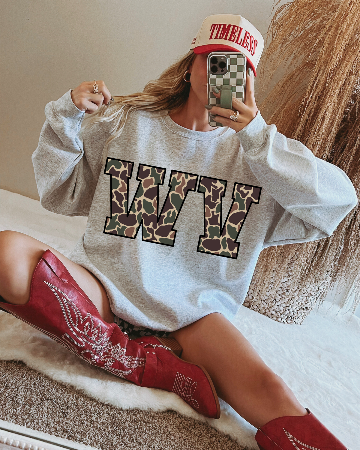 WV Camo Sweatshirt