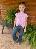 Pretty In Pink Girls Top
