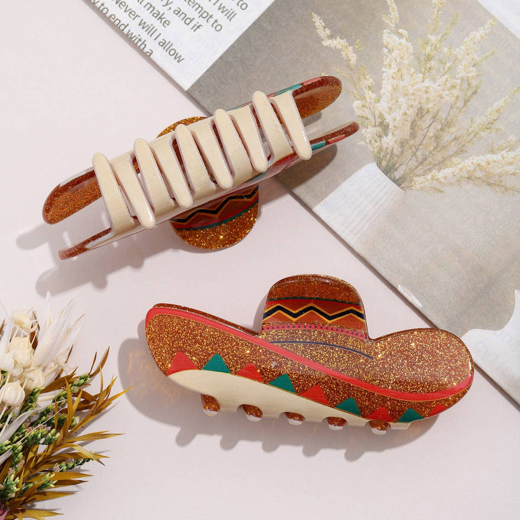 Sombrero Hair Clip