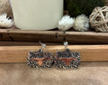 Longhorn Buckle Earrings