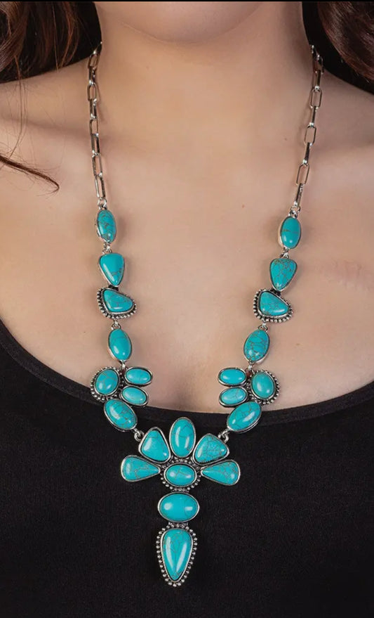 Sioux Turquoise Necklace