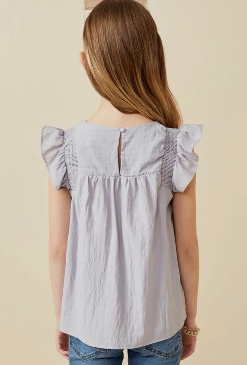 Bit Of Lavender Girls Top