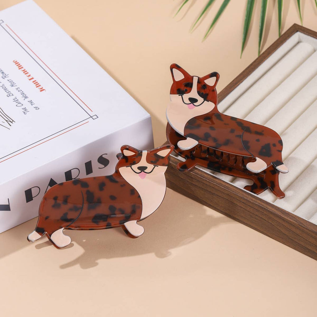Tortoiseshell Corgi Clip