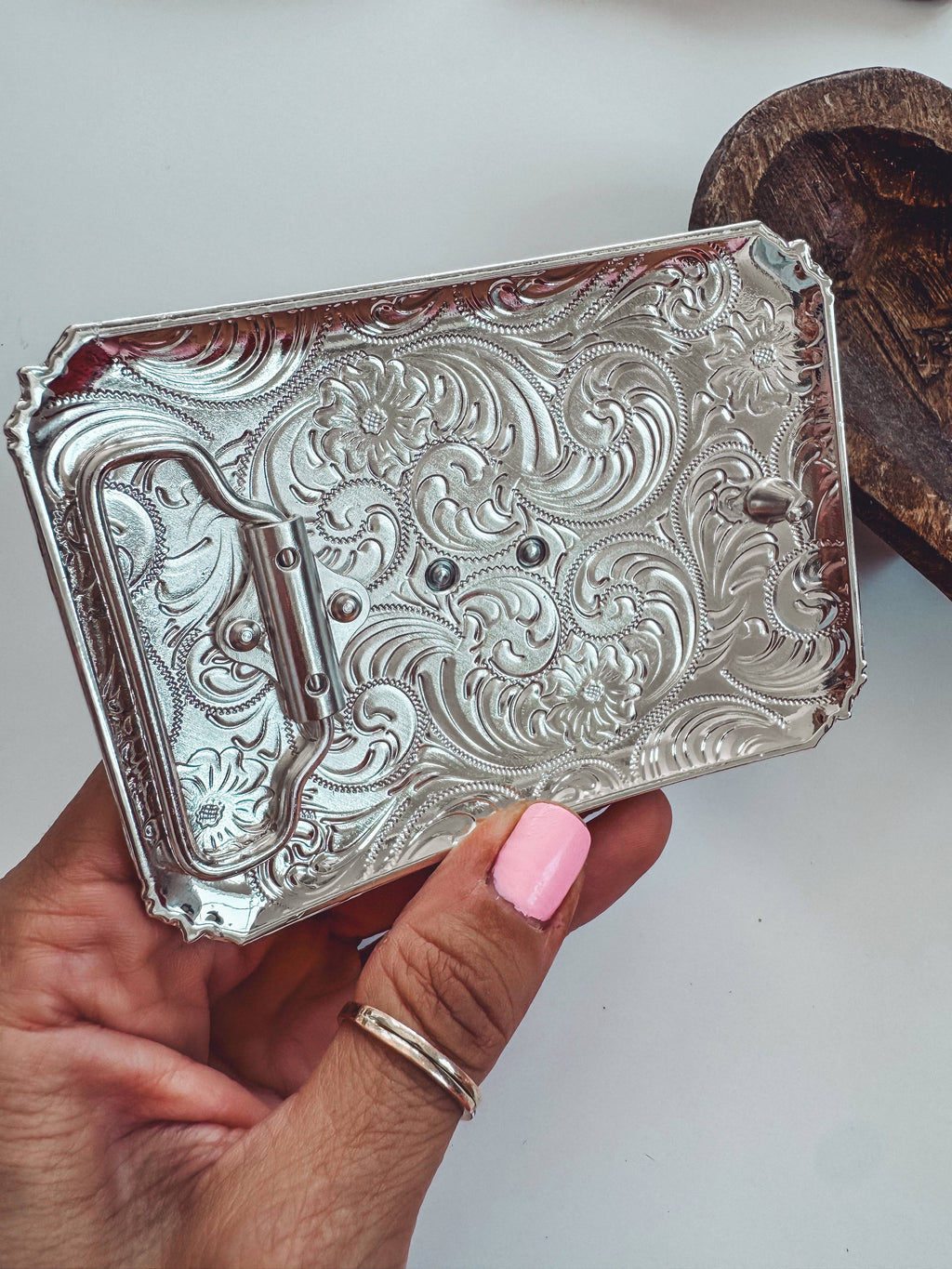 Longhorn Steer Belt Buckle