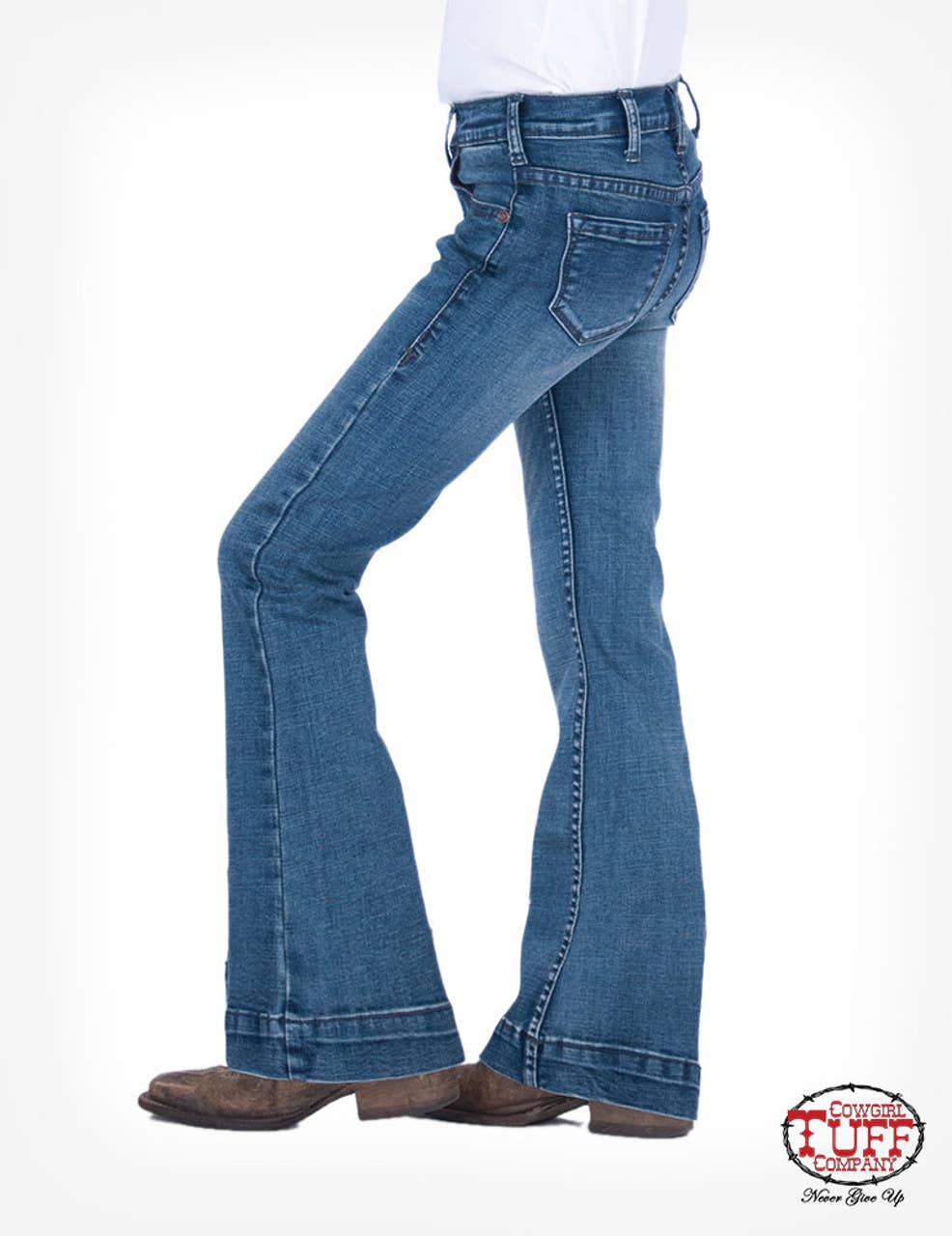Just Tuff Girl's Medium Trouser