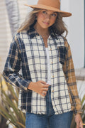 Plaid Button Shacket