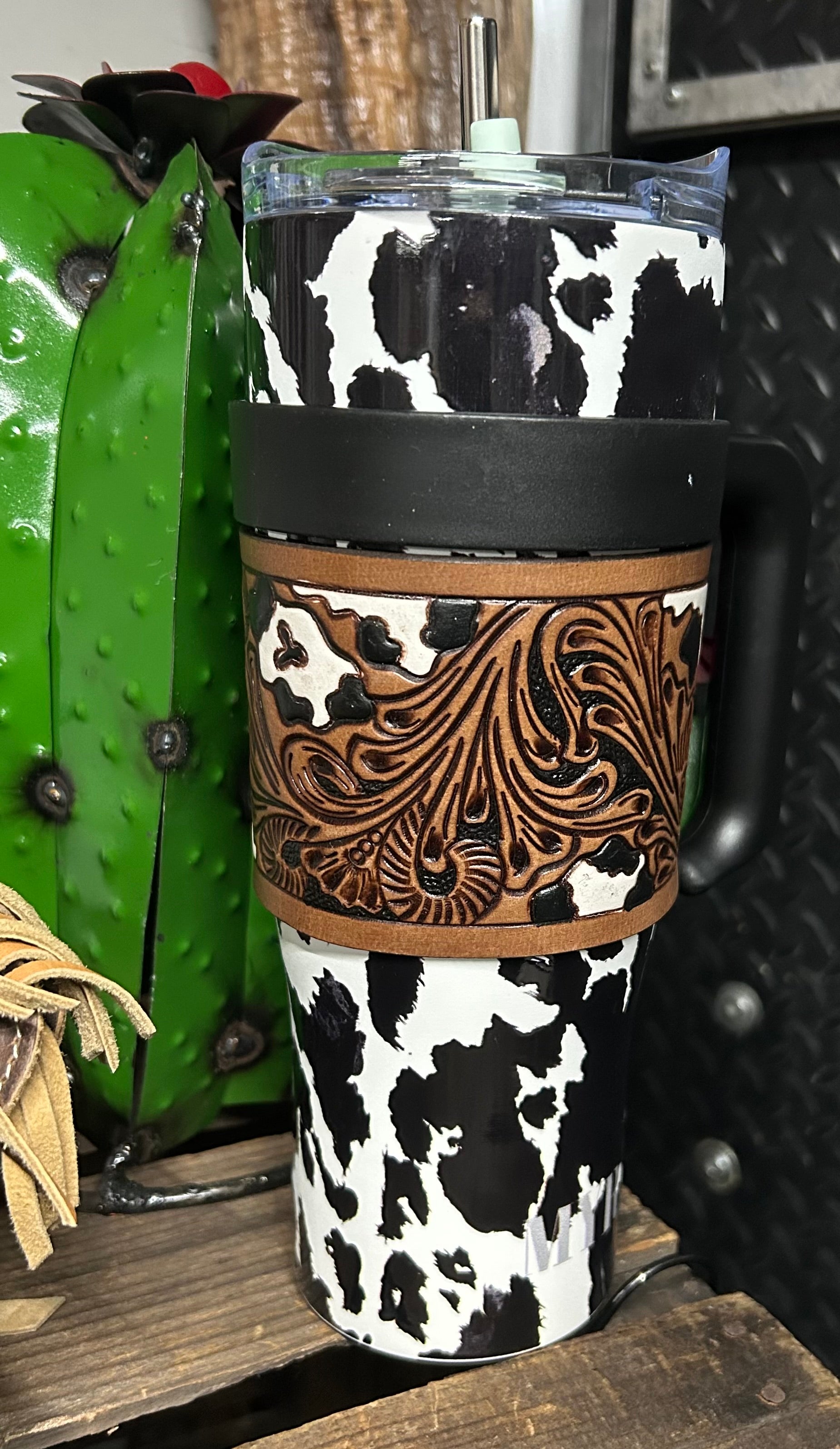 Wyoming Tooled Tumbler