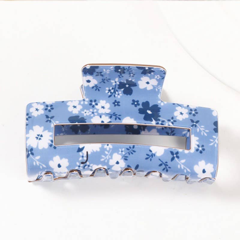 FLORAL CLAW CLIP