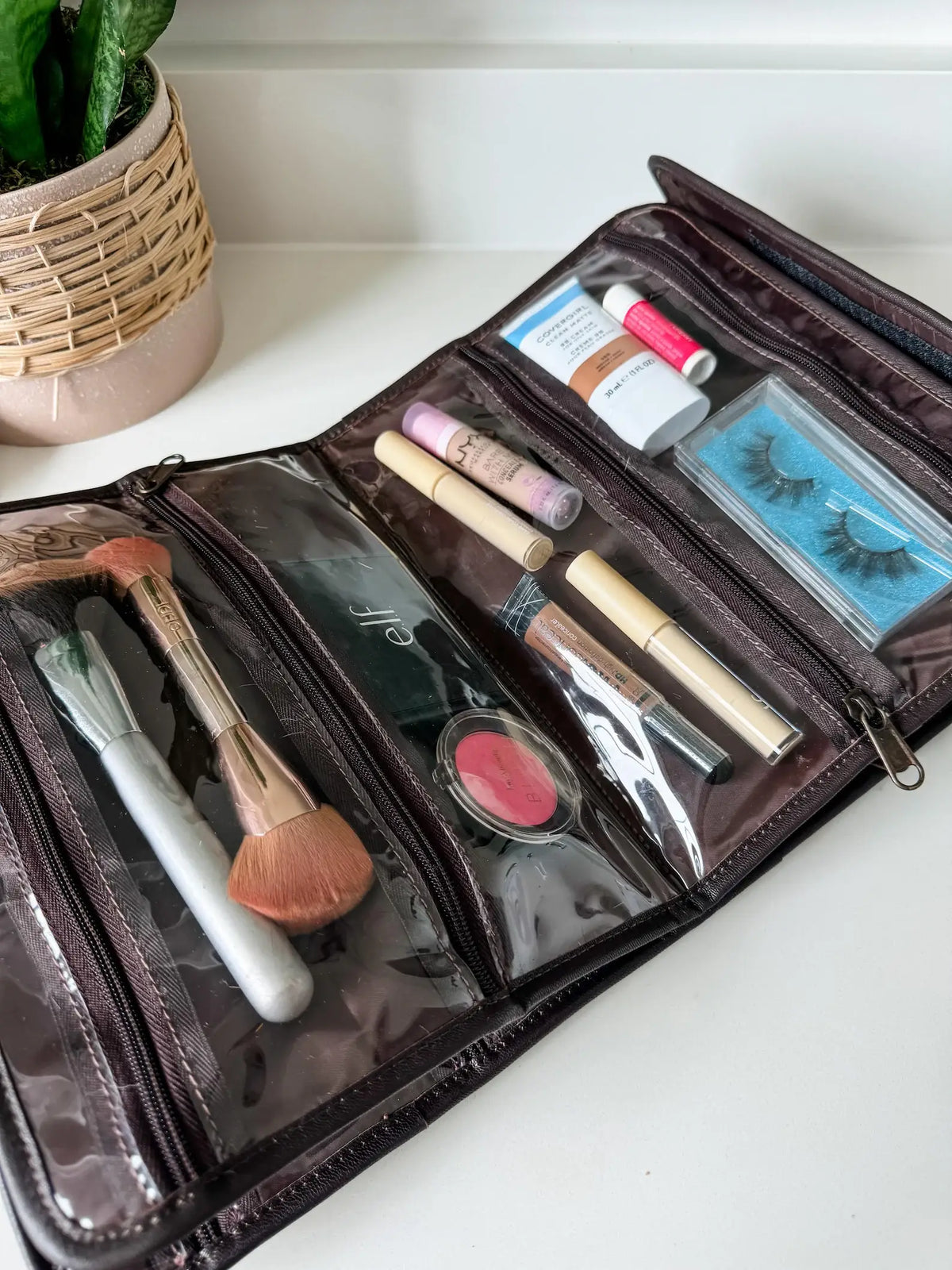Travel Cowhide Organizer