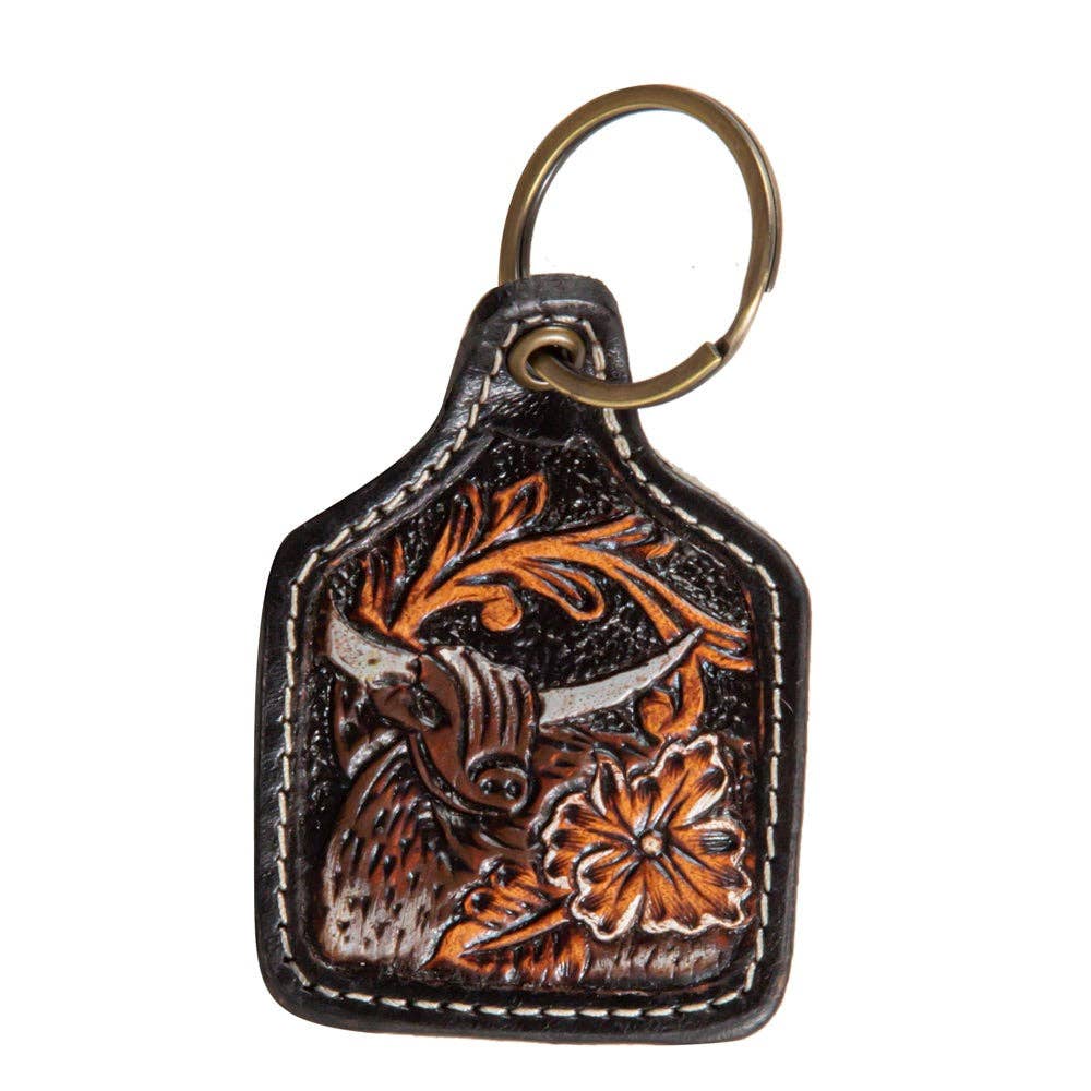 Blazing Blooms Key Fob