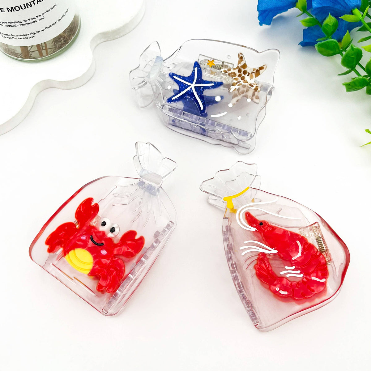 Ocean Fish‑Bag Clip
