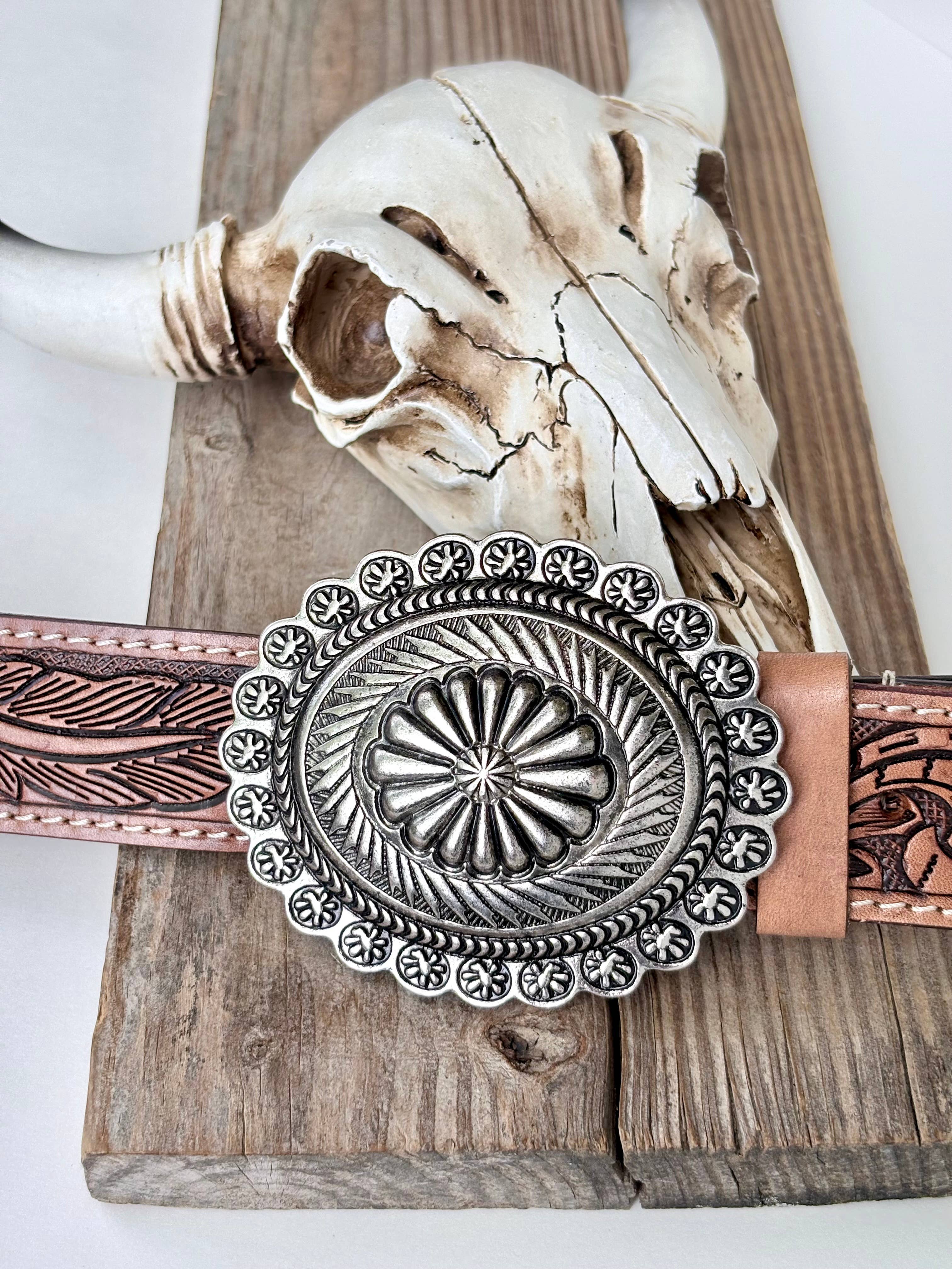 Concho Belt Buckle