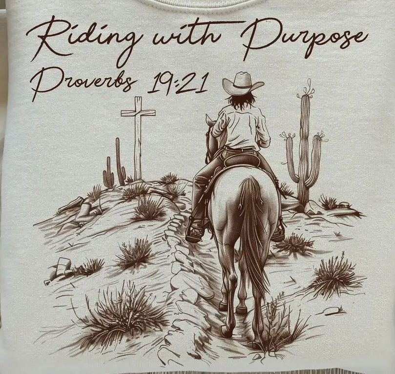 Riding With Purpose Tee