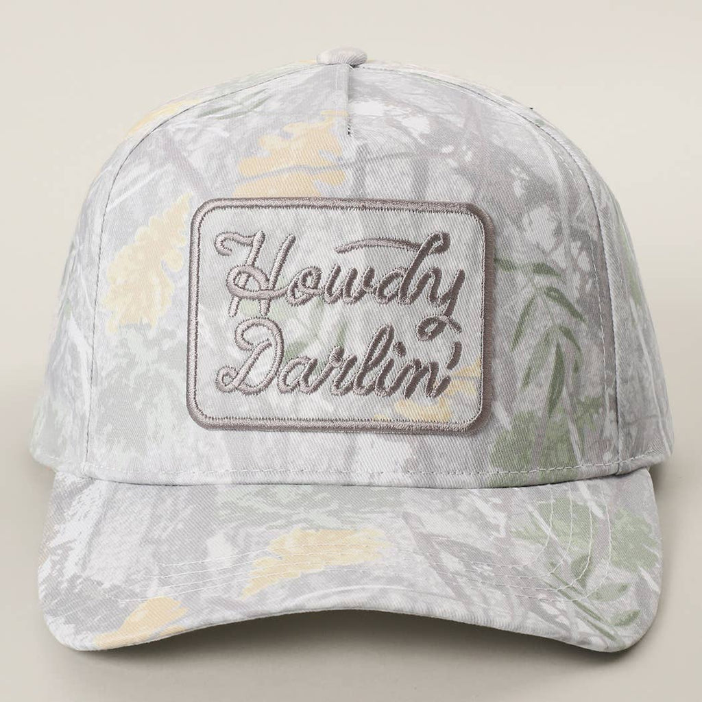 Howdy Darlin' Camo Cap