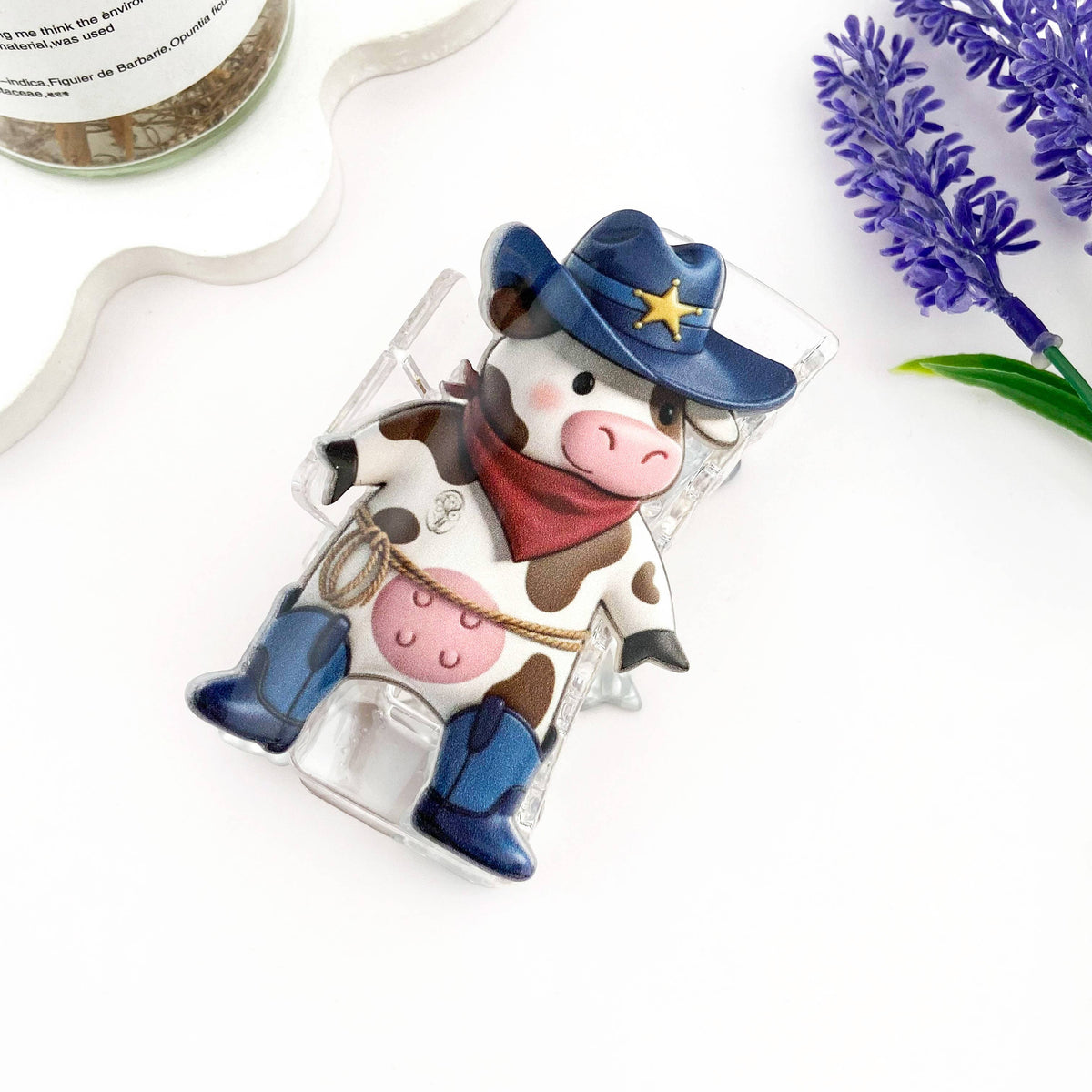 Cowboy Cow Clip