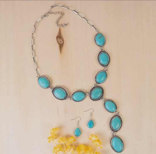 Turquoise Rounds Necklace