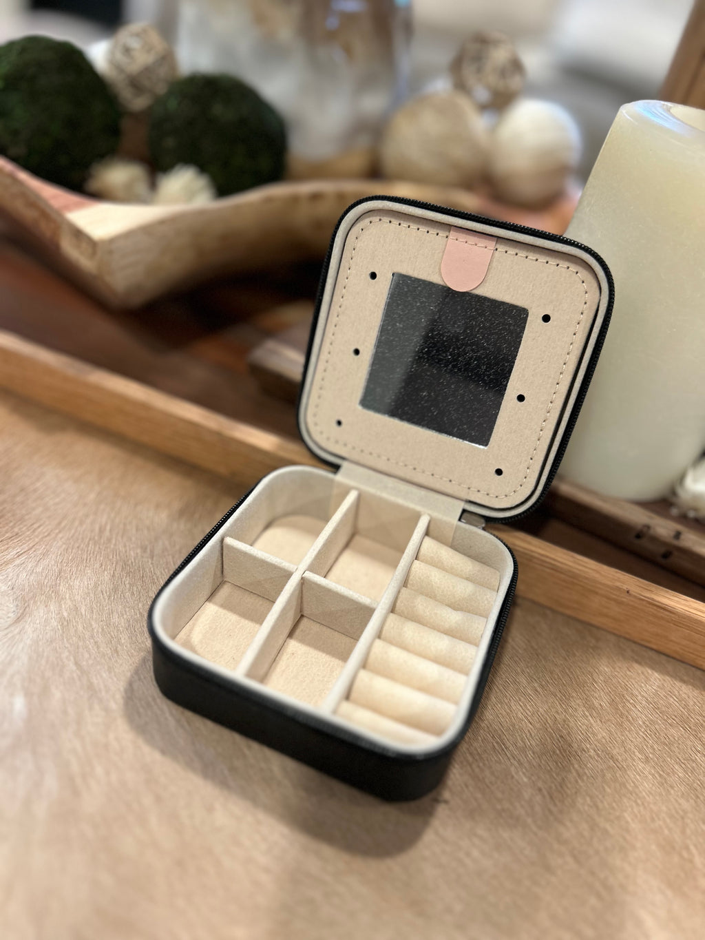 Tooled Travel Jewelry Box