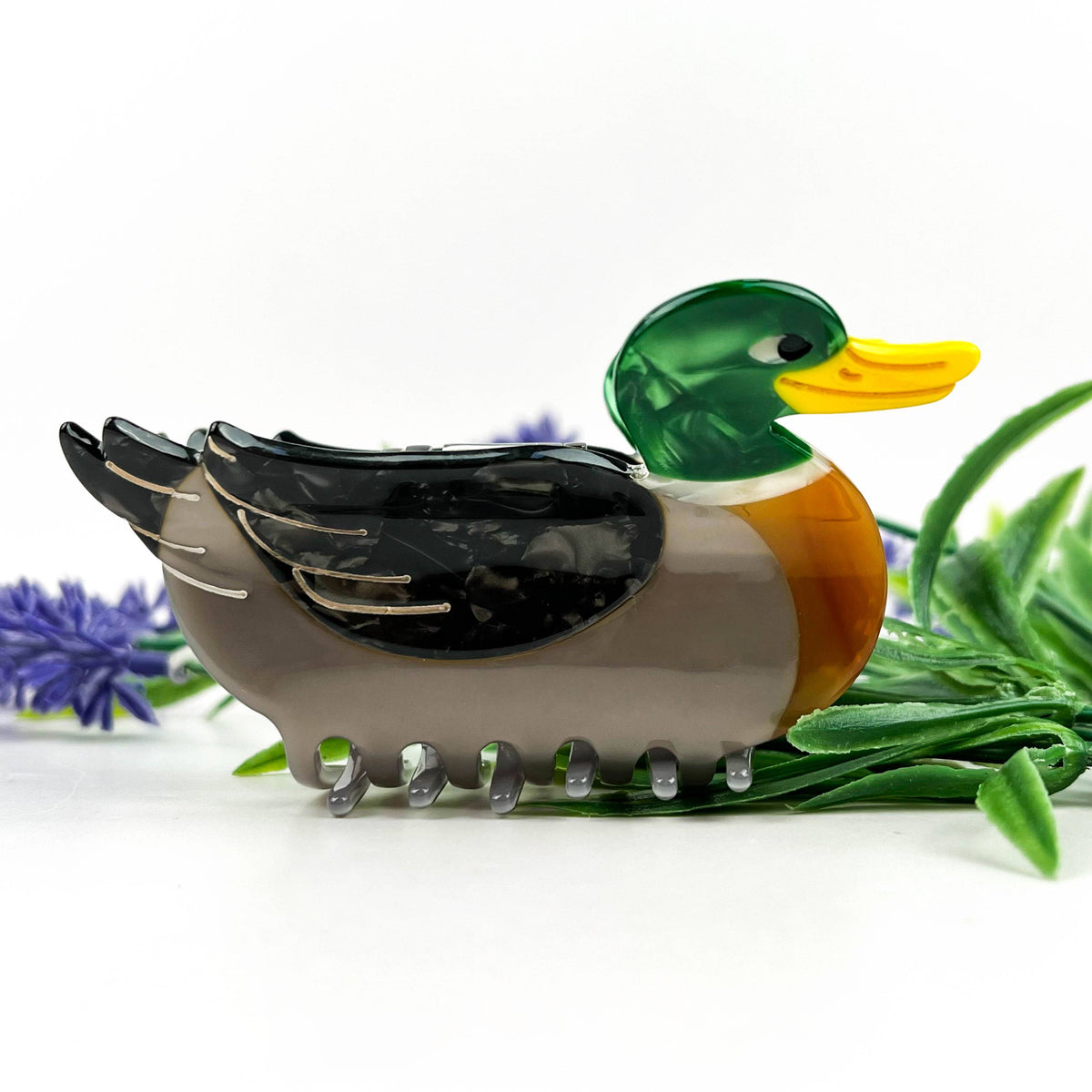 Mallard Duck Hair Clip
