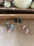 Rectangle Stone Earrings