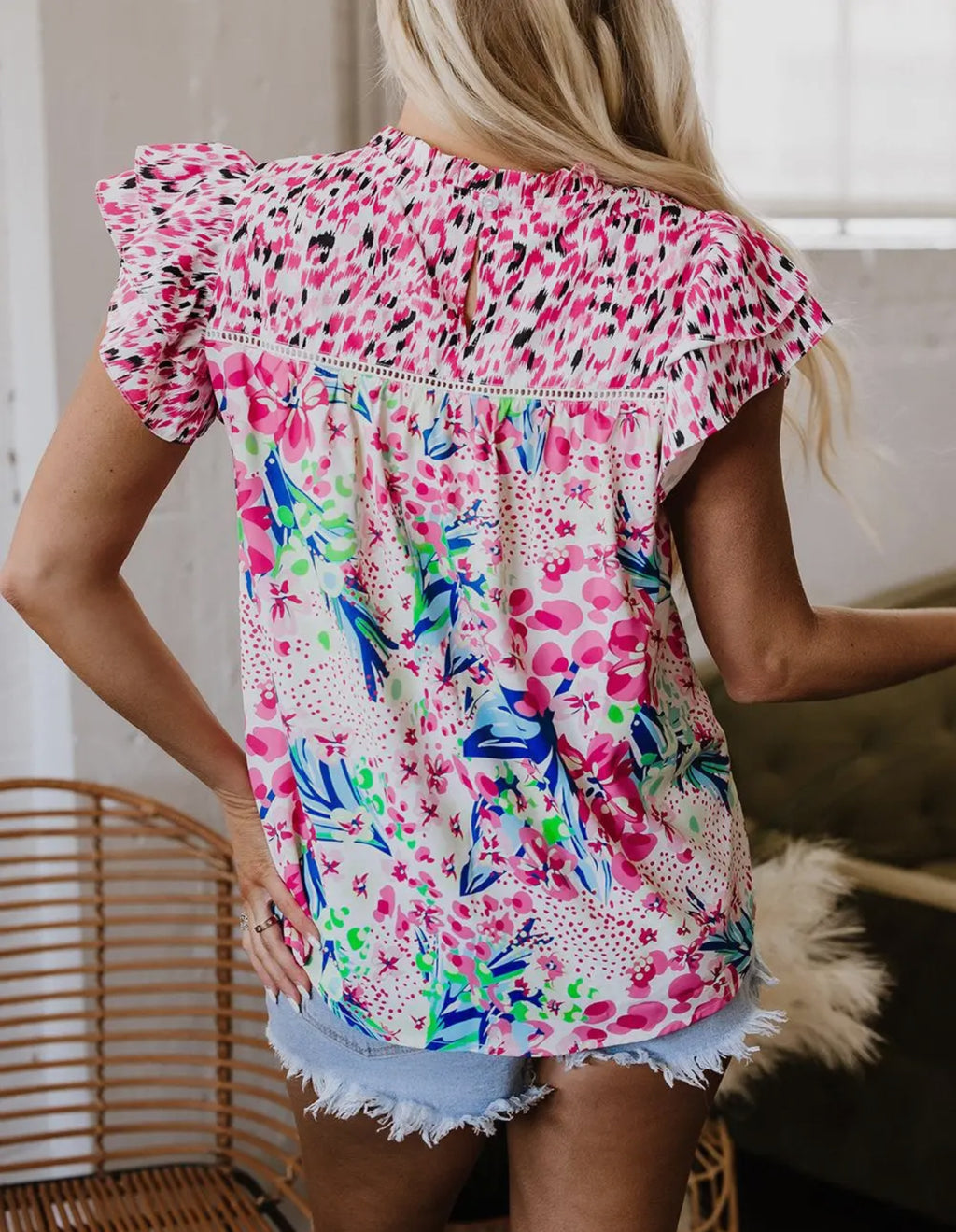 Flirty Floral Top