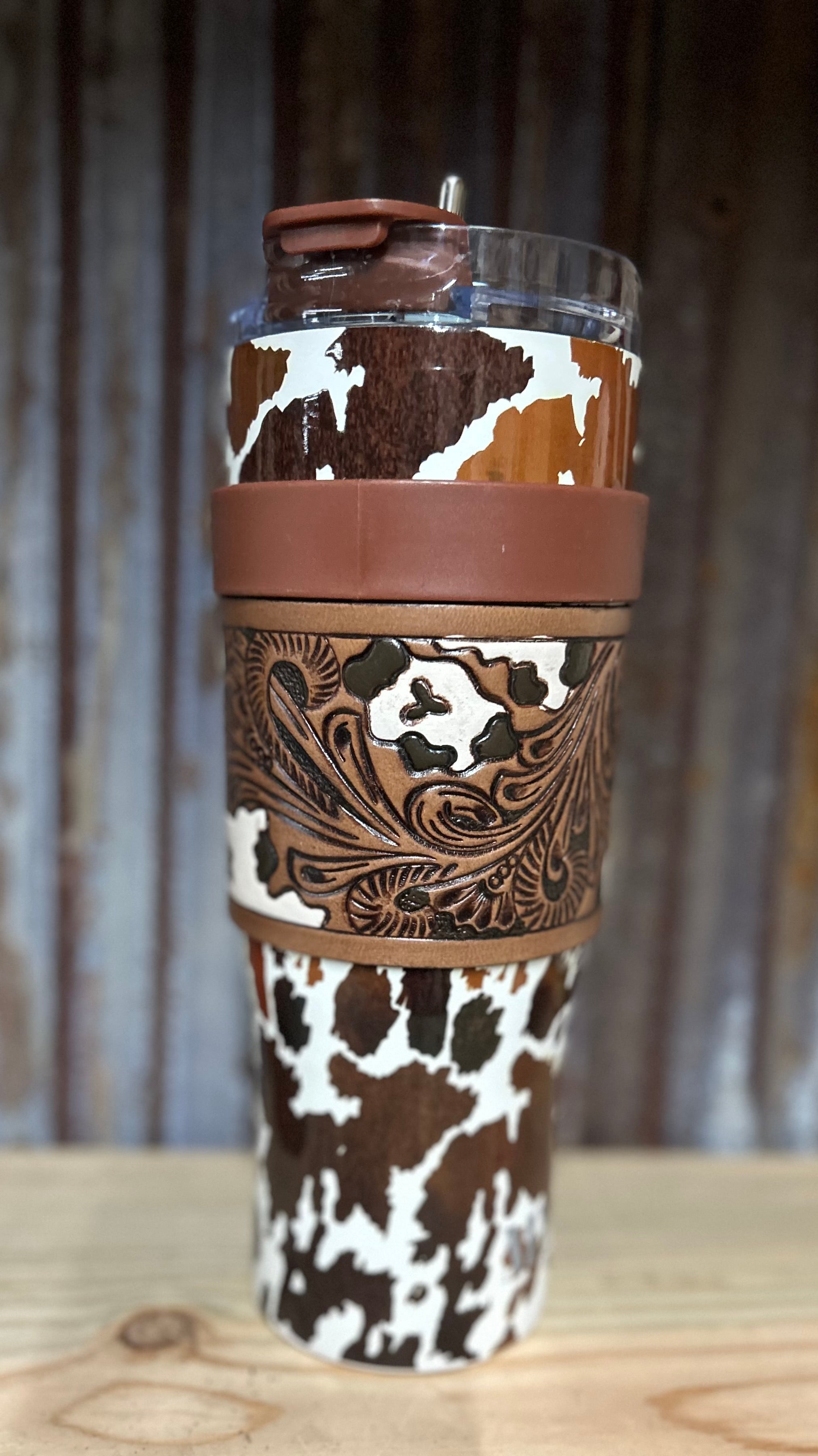 Wyoming Tooled Tumbler