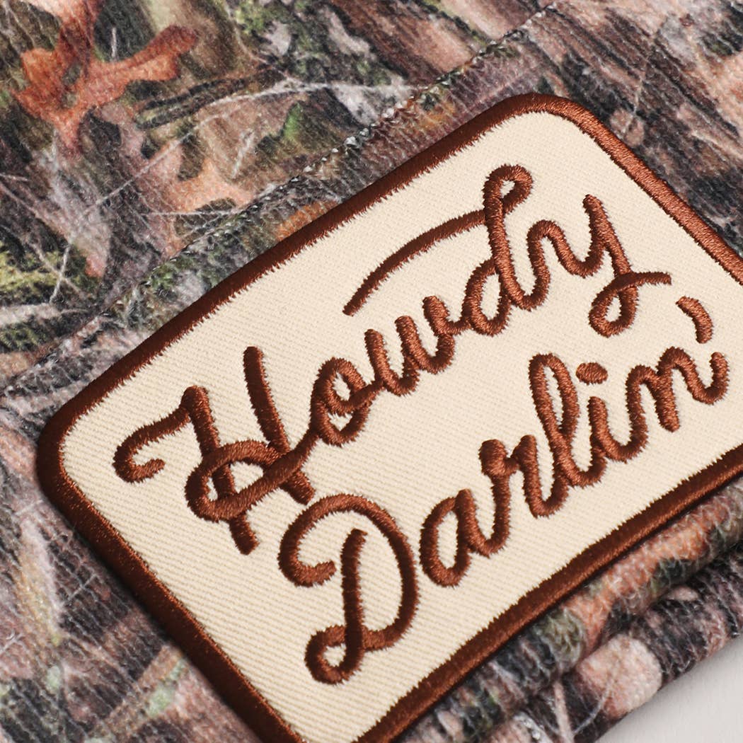 Howdy, Darlin' Camo Beanie