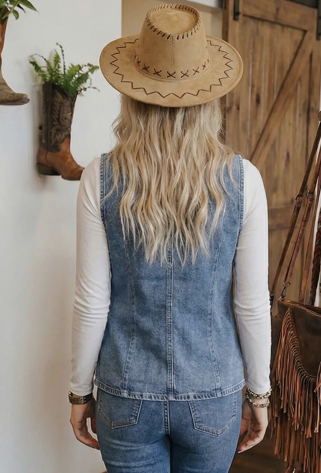 Desert Denim Vest