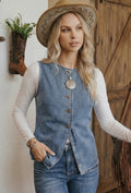 Desert Denim Vest