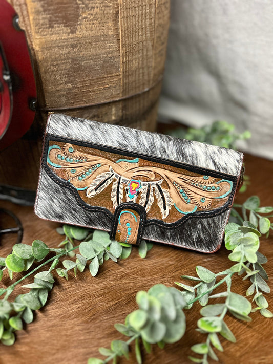 Indian Feathers Wallet