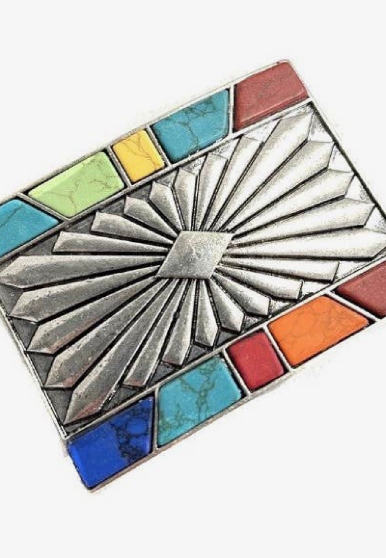 Many Colors Belt Buckle