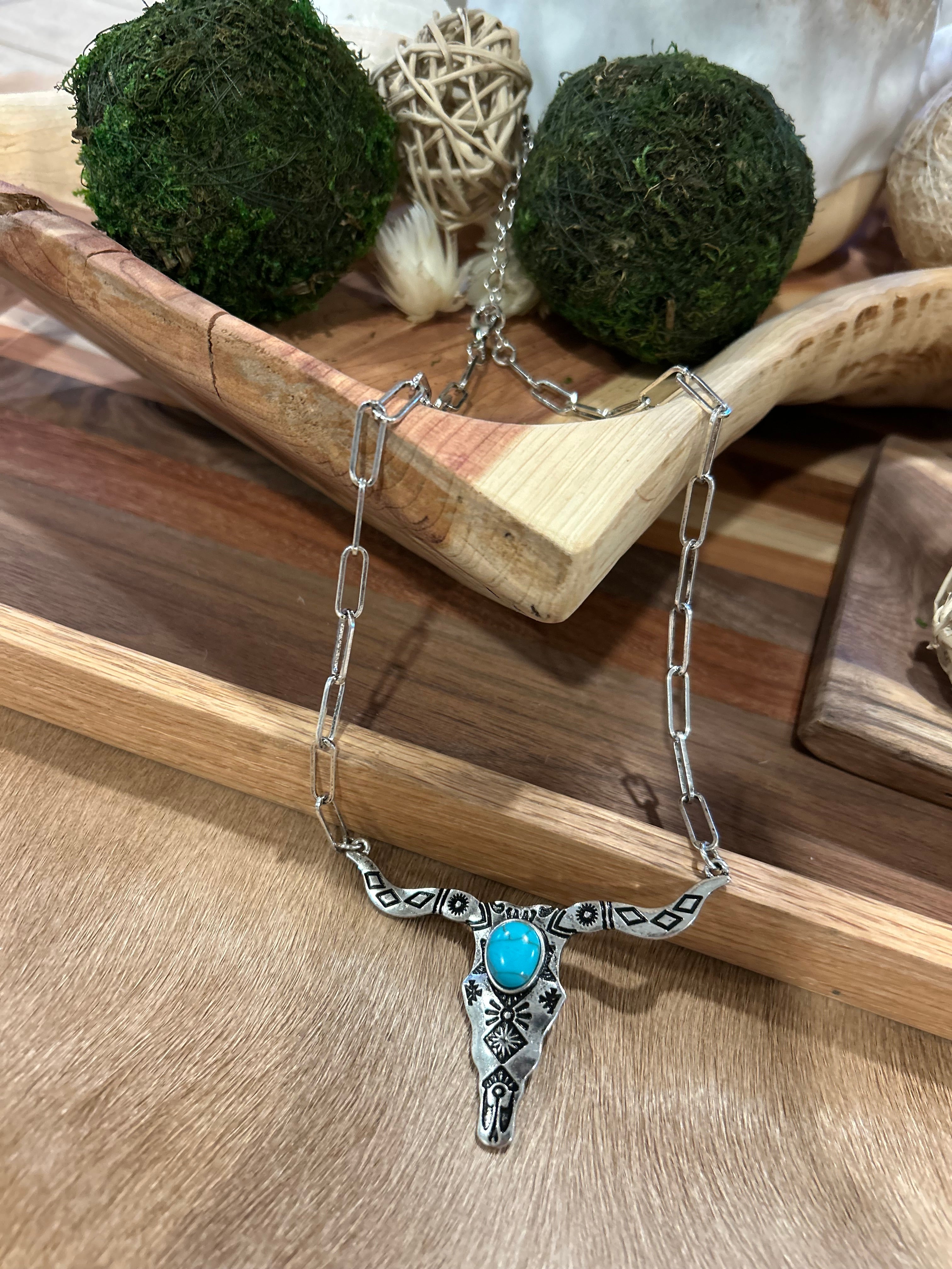 Longhorn Necklace