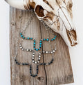 Steer Head Necklace