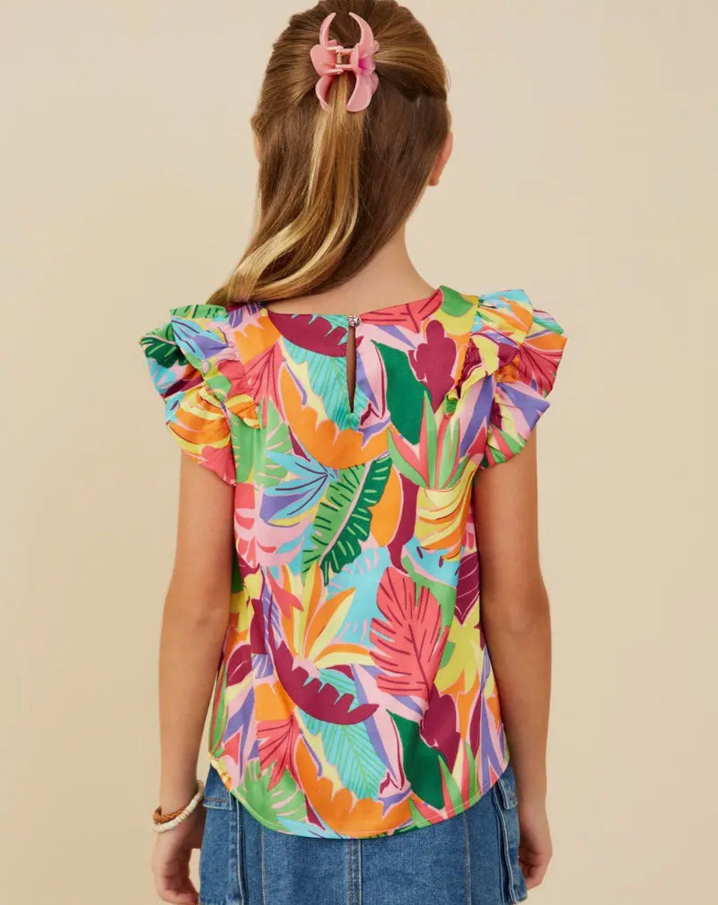 Tropical Dreams Girls Top