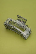 CLEAR SPECKLE HAIR CLIP