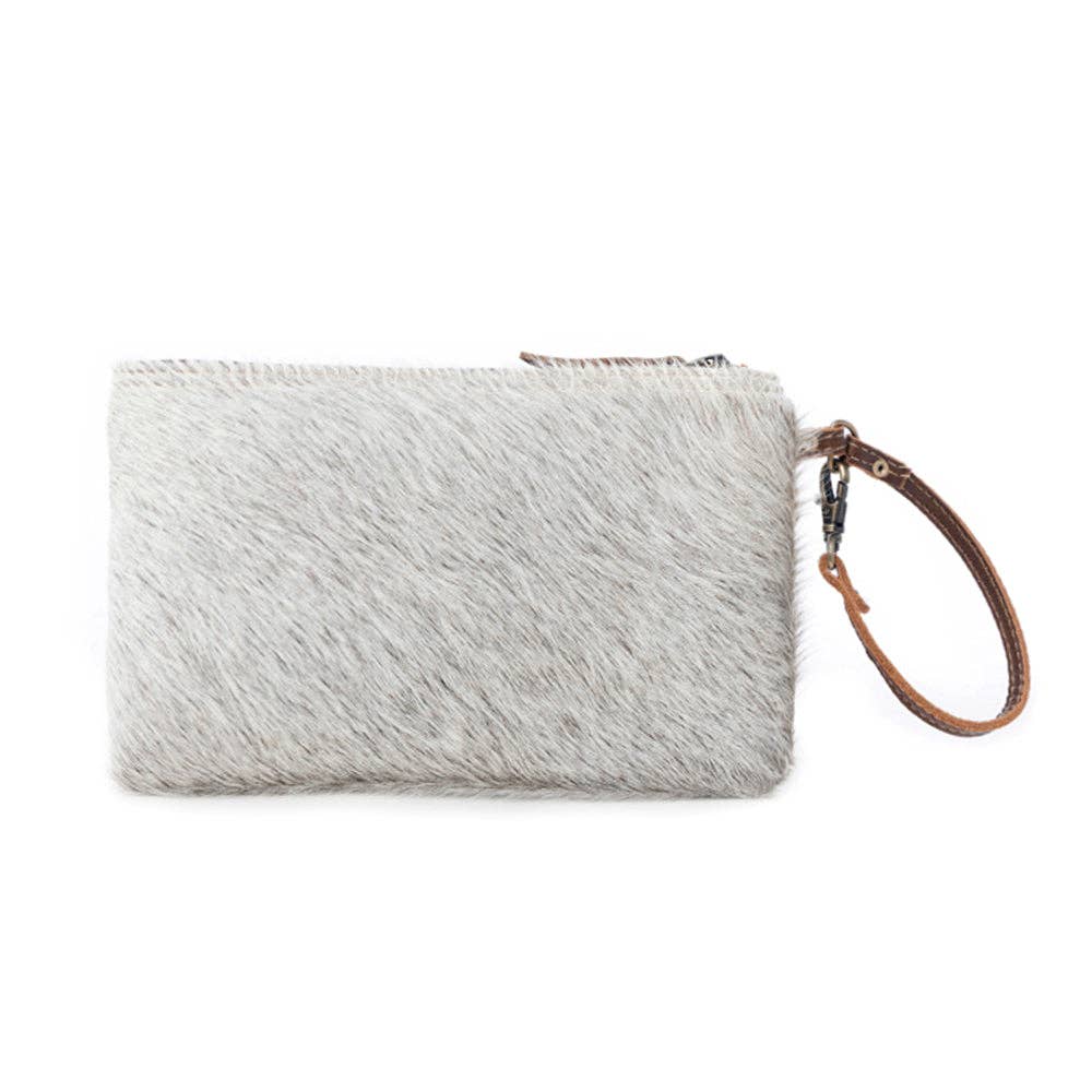 White & Brown Hairon Bag