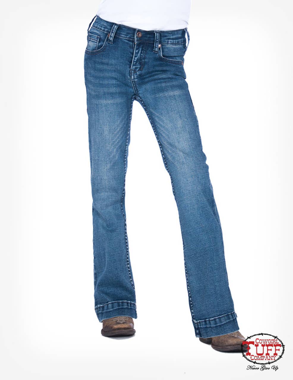 Just Tuff Girl's Medium Trouser
