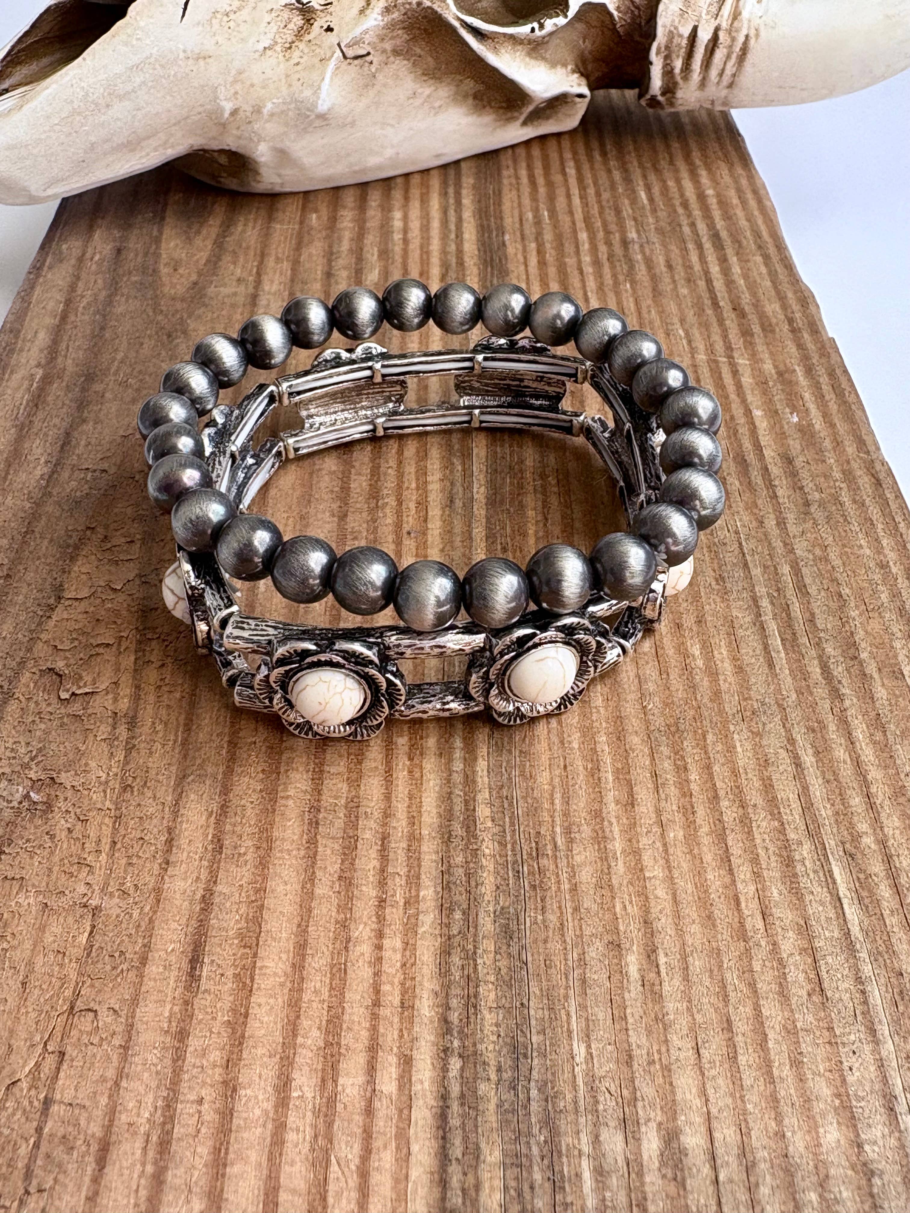 Stone Bracelet Set