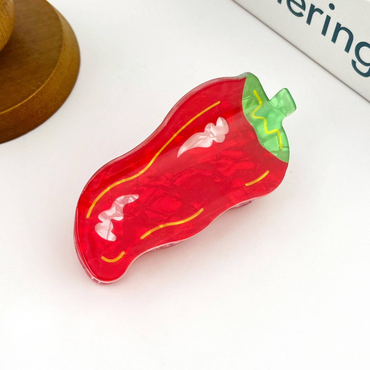 Chili Pepper Claw Clip
